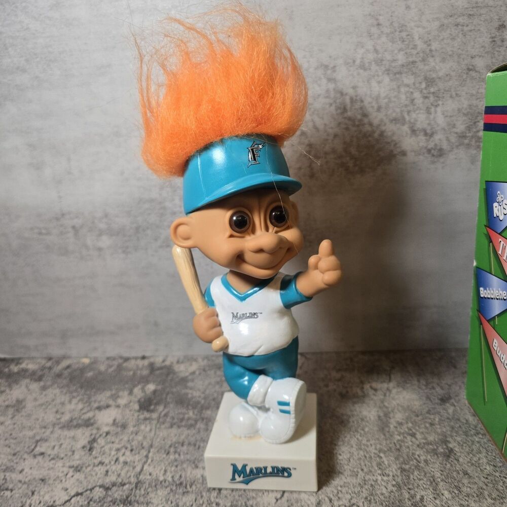 Russ Troll Bobblehead Florida Marlins NEW IN BOX 1992 90s Nostalgia
